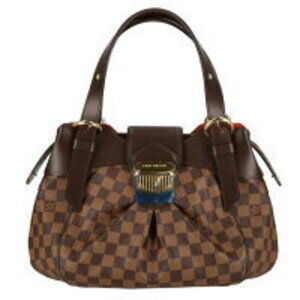 Louis Vuitton Sistine Damier Ebene Brown Leather